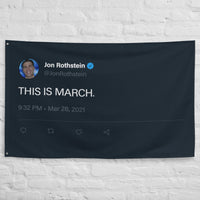This Is March Flag